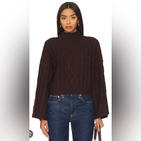 $390 NWT MISA LOS ANGELES SWEATER - Picture 1 of 1